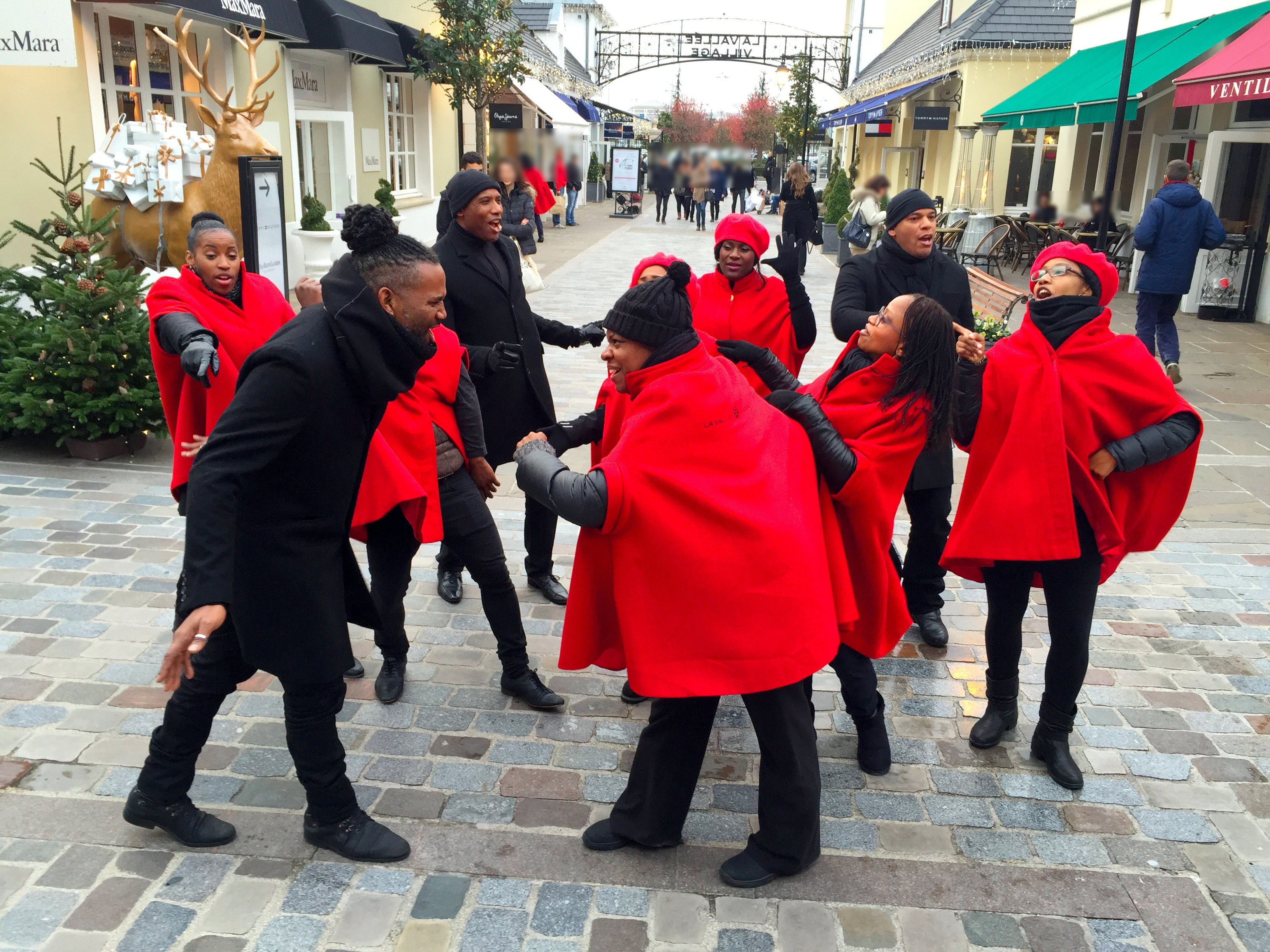 Chanteurs Gospel, Marché de Noel, Animation Commerciale, Animart