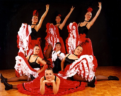 Spectacle Danseuses French Cancan, Animart
