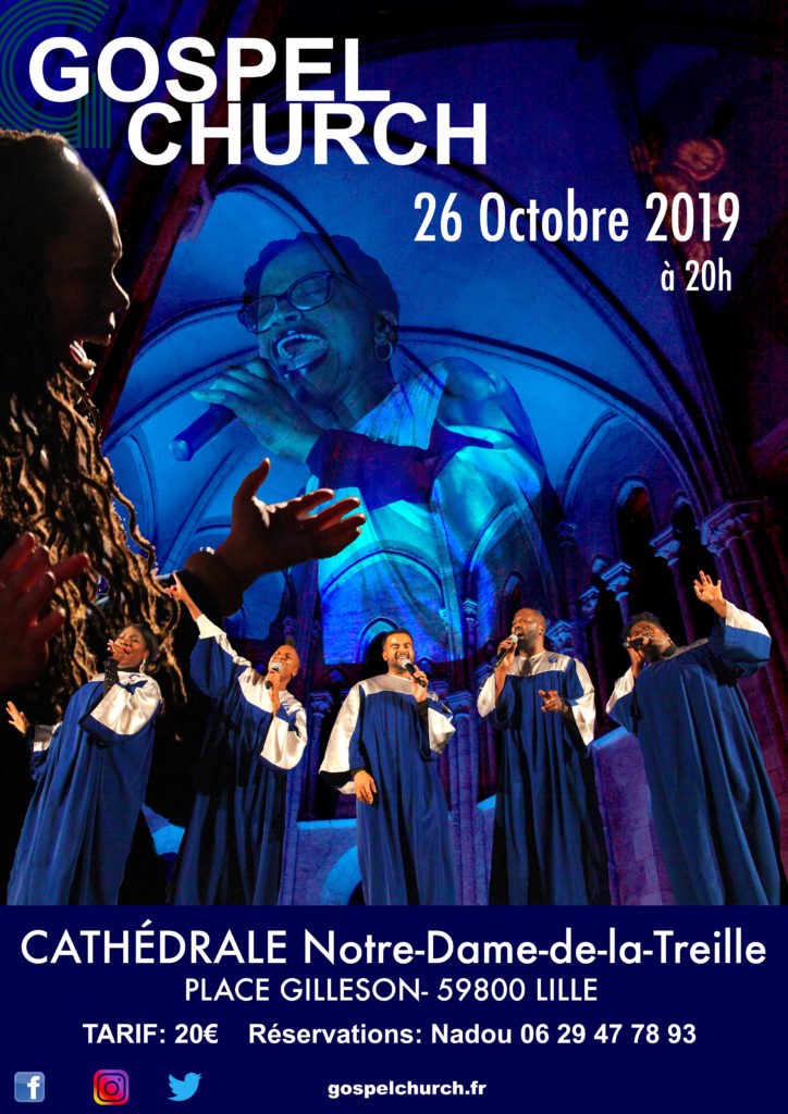 Concert Gospel Church, Lille, 2019